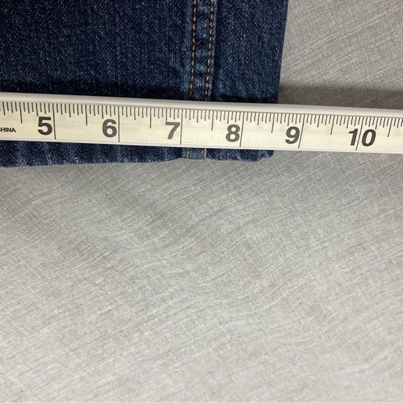 Tommy Hilfiger Classic Straight Jeans 38W Hemmed Short 100% Cotton Blue - Picture 8 of 11